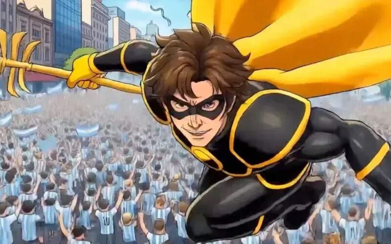 “O General do Liberalismo: Milei compartilha animação de super-herói autoral”