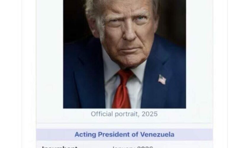 Trump junta-se à polêmica ao se autoproclamar “presidente interino” da Venezuela em montagem.