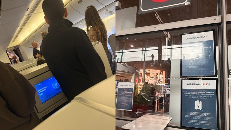 Discussão por assento na classe executiva resulta na expulsão de família brasileira de voo da Air France em Paris