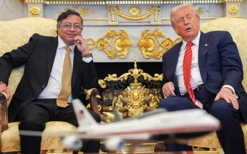 Trump e líder colombiano se encontram na Casa Branca após controvérsias