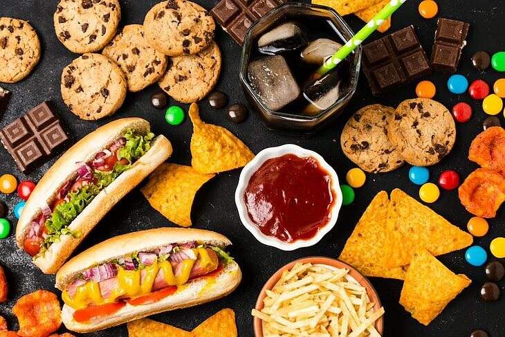 Alimentos ultraprocessados: novos exames revelam acúmulo de gordura nos músculos, além da cintura