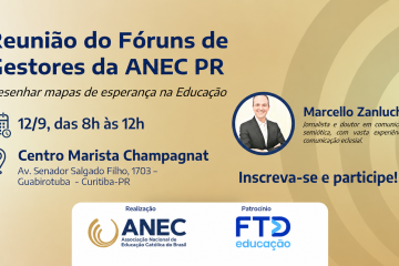 ANEC Paraná promove Fórum Estadual de Gestores com foco em esperança e inovação na educação