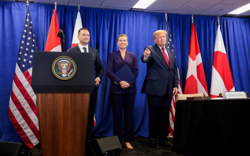 Trump formaliza pacto de segurança com a Groenlândia: “Desestimulamos a aproximação de rivais